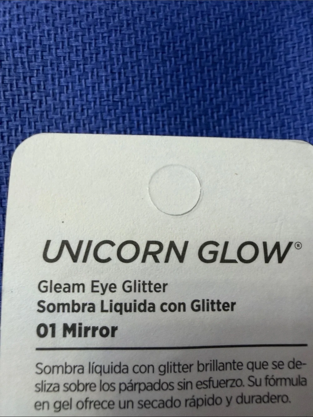 Unicorn Glow Gleam Eye Glitter